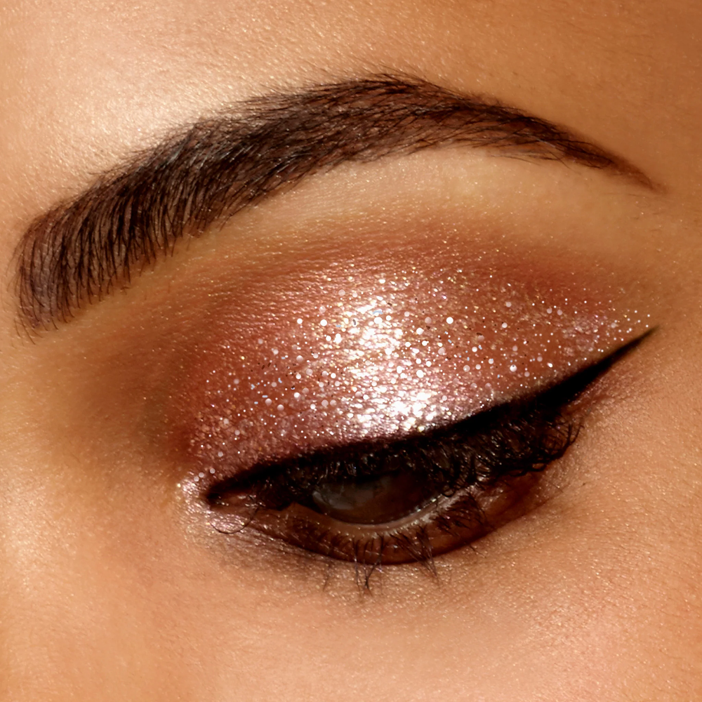  Glitter & Glow Liquid Eye Shadow - Rose Gold Retro