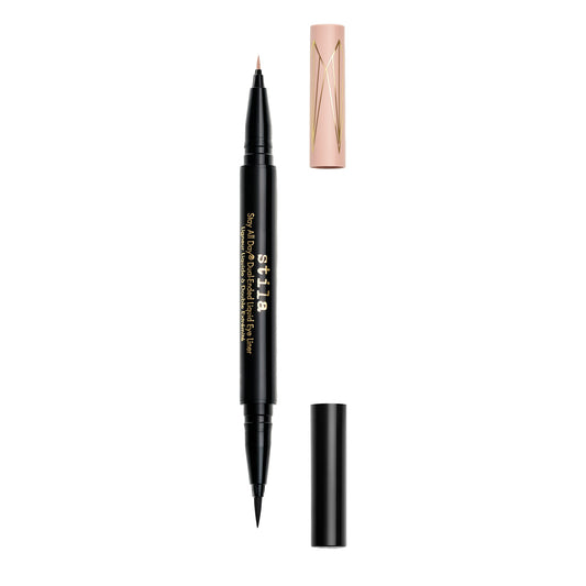  Stay All Day® Dual-Ended Waterproof Liquid Eye Liner: Shimmer Micro Tip - Kitten Kosmo/Intense Black