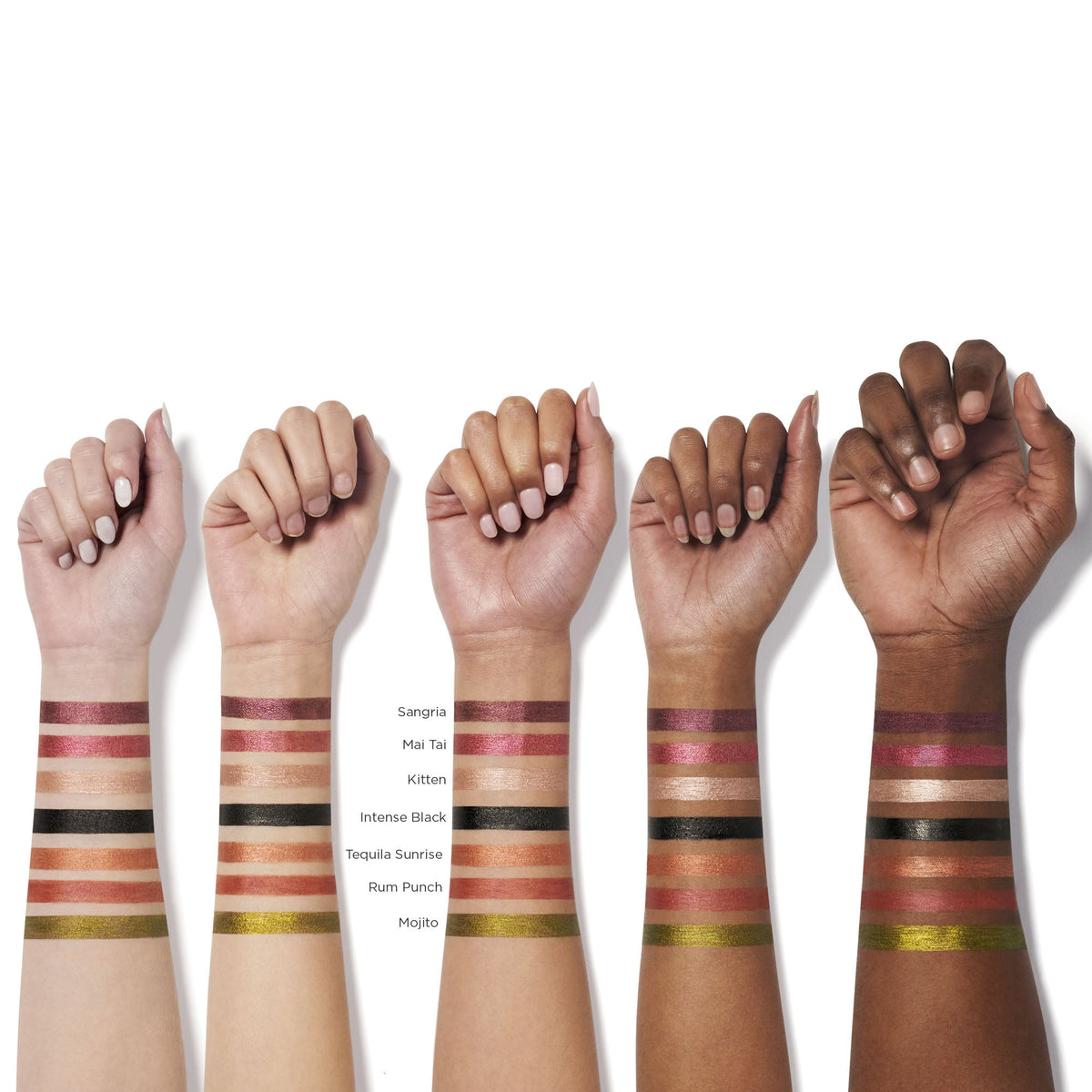  Stay All Day® Dual-Ended Waterproof Liquid Eye Liner: Shimmer Micro Tip - Rum Punch/Intense Black