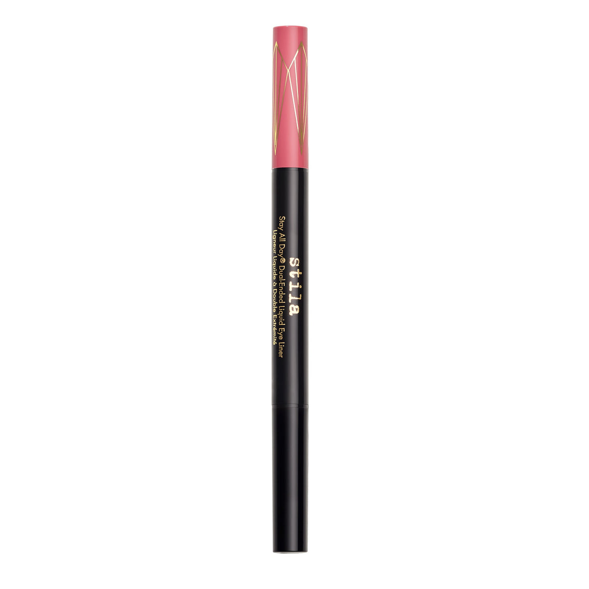  Stay All Day® Dual-Ended Waterproof Liquid Eye Liner: Shimmer Micro Tip - Rum Punch/Intense Black