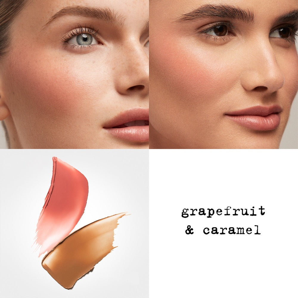  Blush & Bronze Hydro-Blur Cheek Duo Grapefruit & Caramel