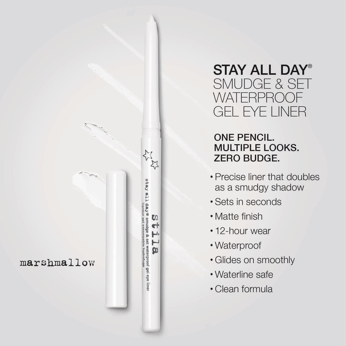 Stay All Day® Smudge & Set Waterproof Gel Eye Liner - Marshmallow