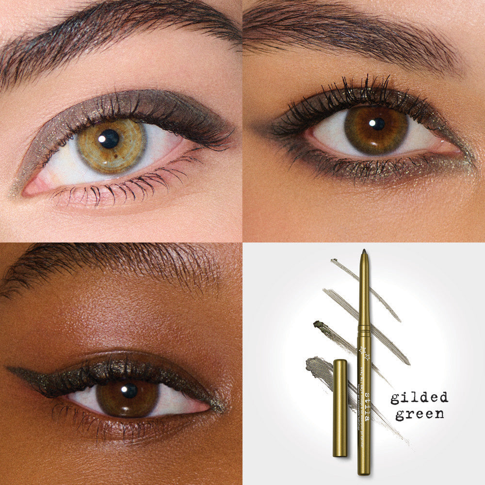  Stay All Day® Smudge & Set Waterproof Gel Eye Liner - Gilded Green