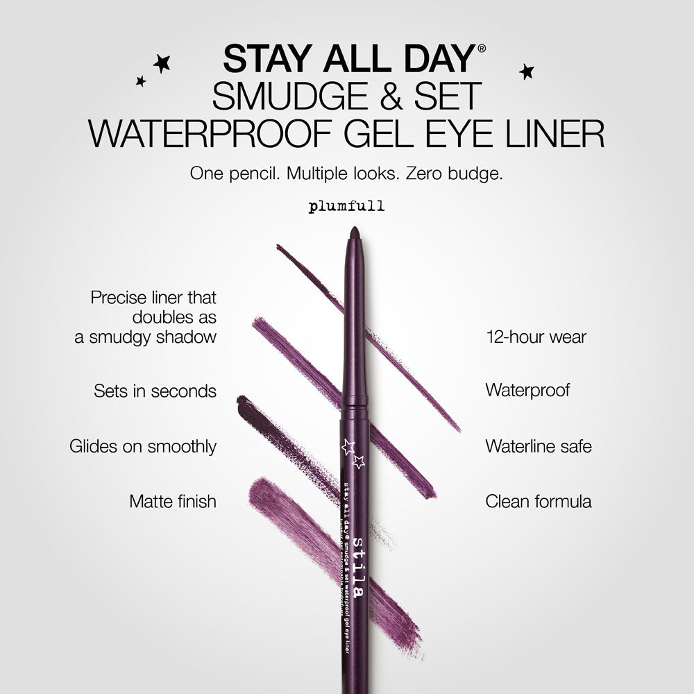  Stay All Day® Smudge & Set Waterproof Gel Eye Liner - Plumfull